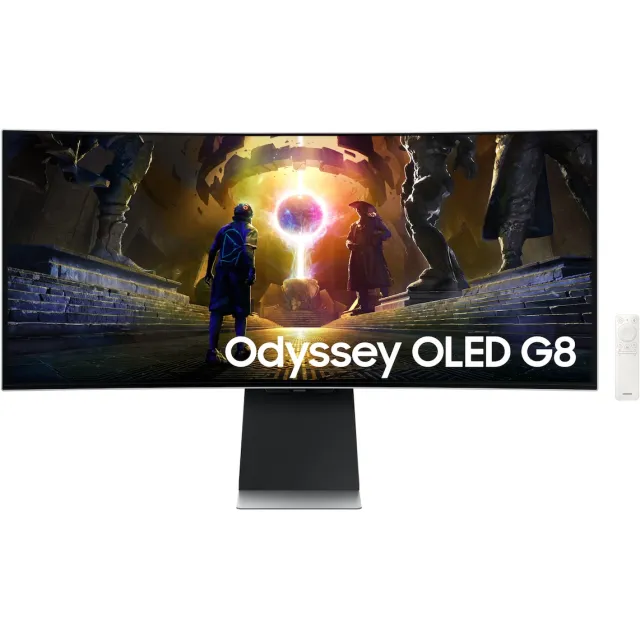 Samsung Odyssey OLED G8 LS34DG850SUXEN Monitor Zilver