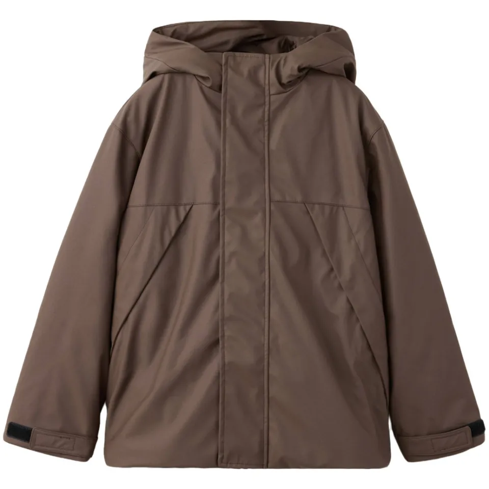 Mango Kids winterparka bruin, foto 2