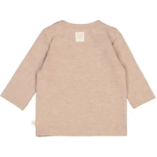 Feetje longsleeve taupe gestreept, foto 5