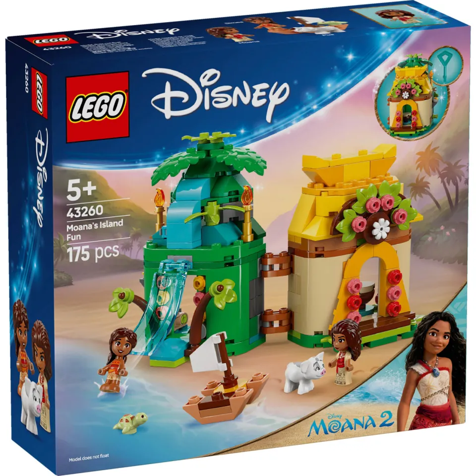 Lego Disney Princess Vaiana's speeleiland 43260, foto 7