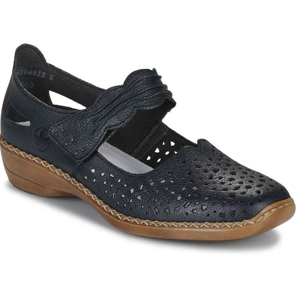 Rieker ballerina zwart, foto 3