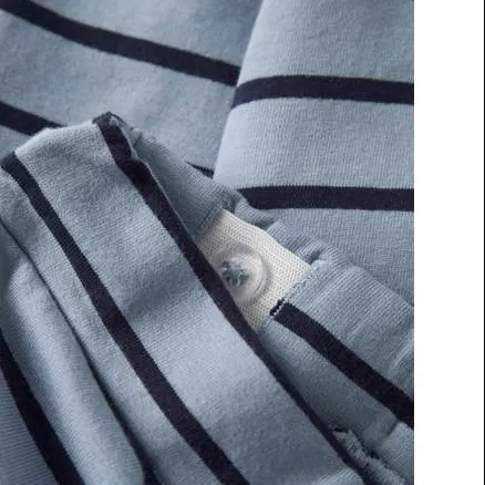 NAME IT BABY regular fit gestreepte joggingbroek blauw, foto 3