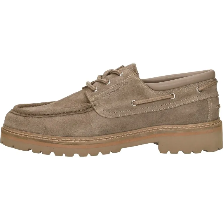 Blue Industry Moc suède bootschoenen met profielzool - taupe, foto 2