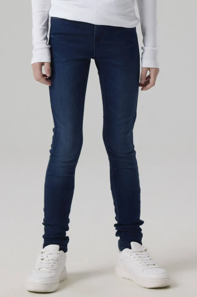 NAME IT skinny jeans NKFPOLLY dark blue denim, foto 3