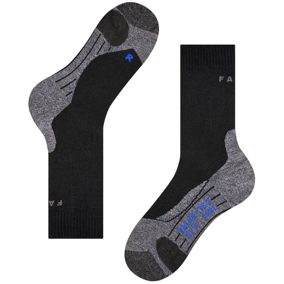 Falke TK2 Cool wandelsokken zwart, foto 4