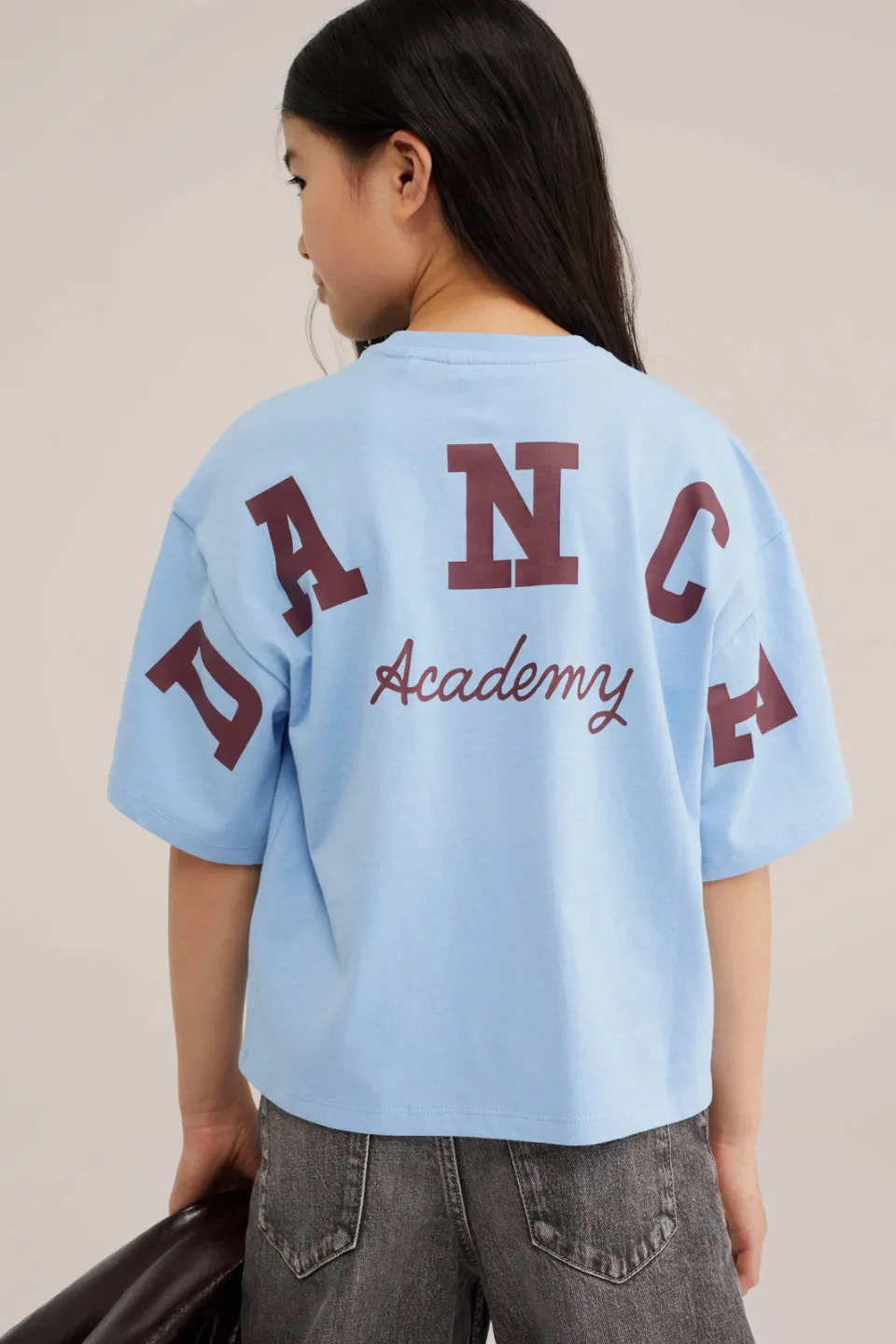WE Fashion T-shirt met backprint lichtblauw, foto 6