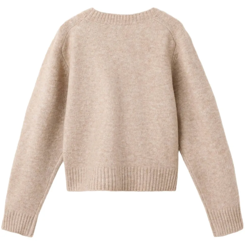 Mango Kids gebreide trui - beige, foto 3