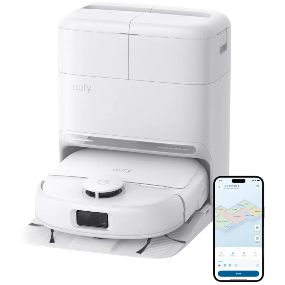 Eufy Omni C28 robotstofzuiger wit, foto 2