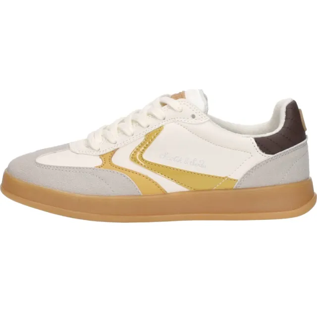 Scotch & Soda Vicky lage sneakers gebroken wit, foto 2