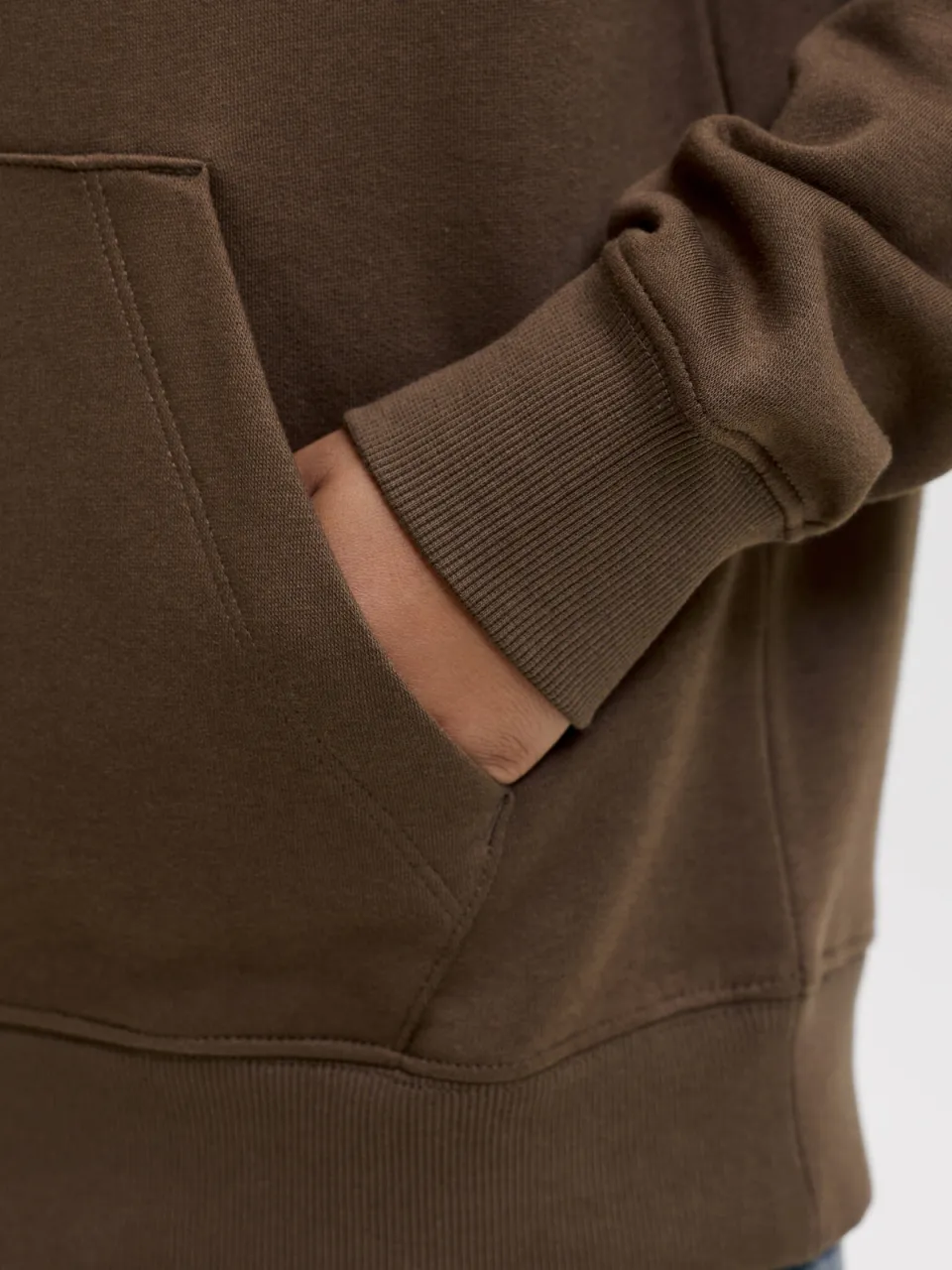 Jack & Jones JUNIOR hoodie - donkerbruin, foto 5