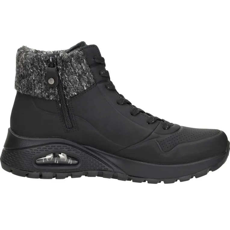 Skechers Uno Rugged - Darling Days Zwart