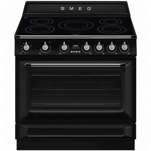 Smeg TR90IMBL fornuis zwart