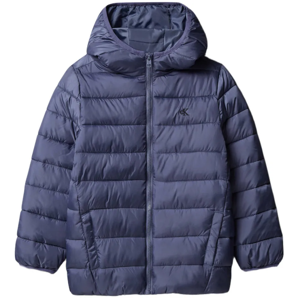 Calvin Klein gewatteerde winterjas blauw, foto 2