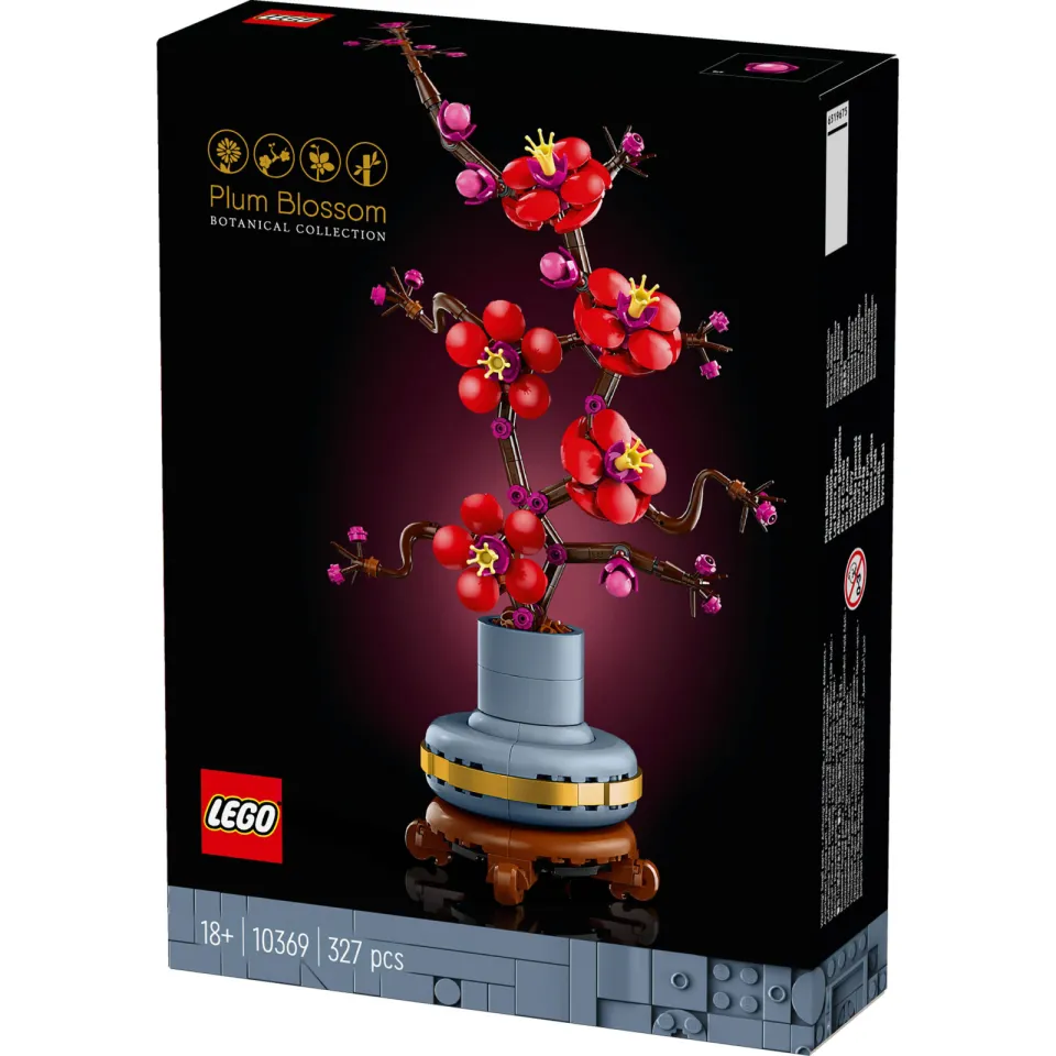 Lego Botanical Collection Japanse abrikoos Bloemen Set voor Volwassenen uit de Botanical Collection 10369, foto 2