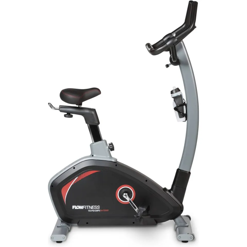 Flow Fitness Turner DHT2000i hometrainer zwart, foto 3