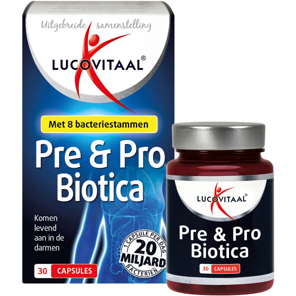 Lucovitaal Pre & Probiotica - 30 capsules, foto 3