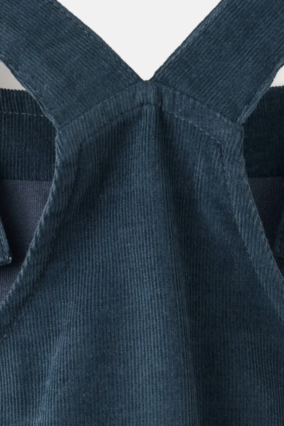 Mango Kids romper met corduroy details - marineblauw, foto 6