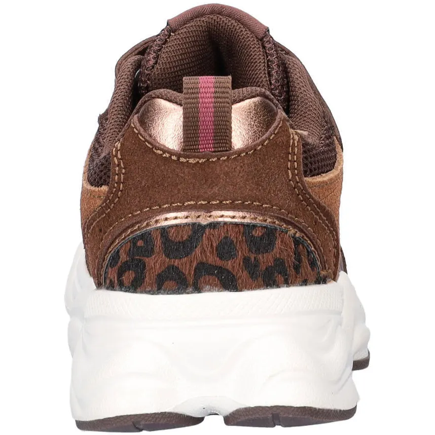 Nelson Kids chunky suède sneakers - bruin, foto 5