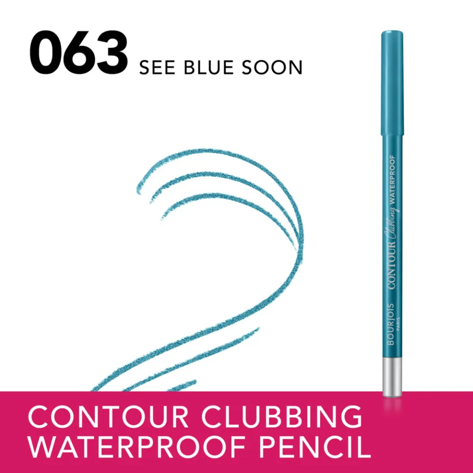 Bourjois Contour Clubbing Waterproof oogpotlood sea blue soon, foto 3
