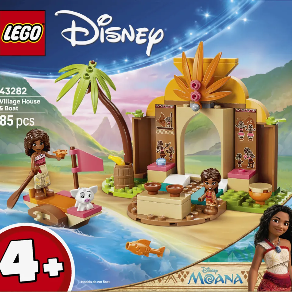 Lego Disney Princess Dorpshuis en boot 43282, foto 3