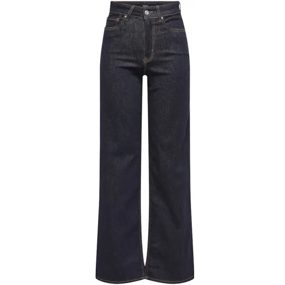Only Onlmadison blush hw wide dnm rea024 noos blue denim Blauw