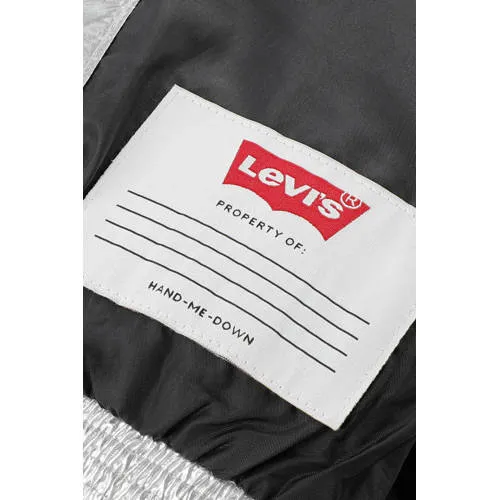 Levi's gewatteerde winterjas zilver, foto 6