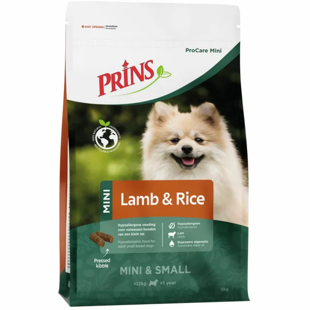 Prins ProCare Hypoallergeen Mini lam & rijst hondenvoer, foto 2