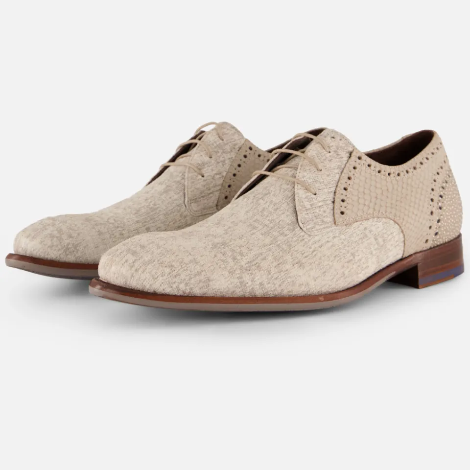 Floris Van Bommel De Stapper veterschoen beige, foto 2