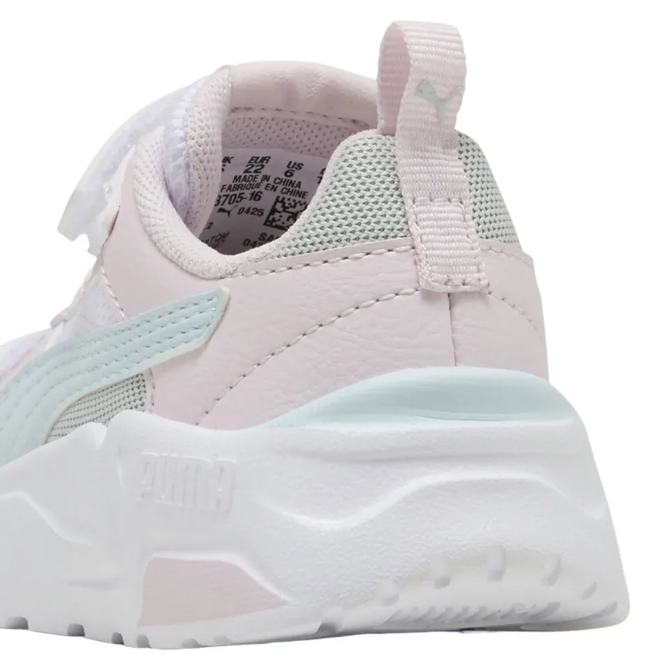 Puma Trinity 5 LT imitatieleren sneakers - lichtroze/lichtblauw, foto 6