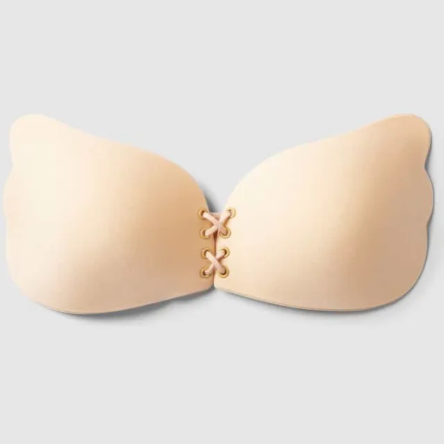 MAGIC Bodyfashion Beha met push-up-effect, model 'VA-VA-VOOM Bra' beige