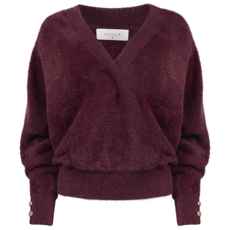 NUKUS pullover - donkerrood, foto 2