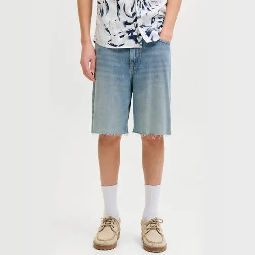 Jack & Jones Junior jeansshort medium blue denim, foto 6