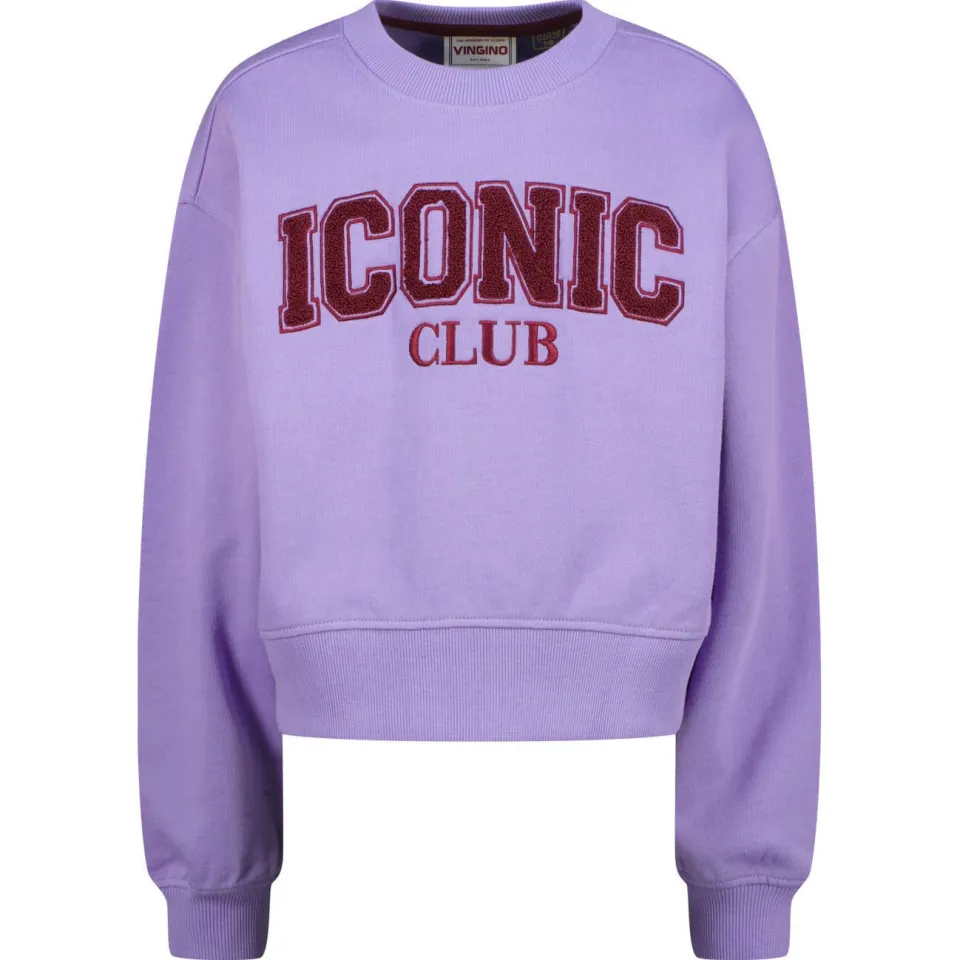 Vingino sweater met tekst - lila, foto 2
