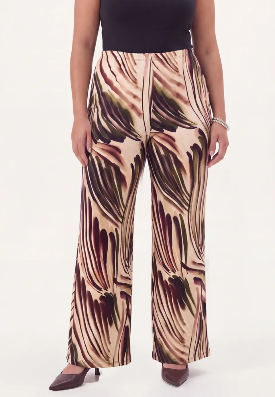 Yoek LO broek met print multi, foto 4