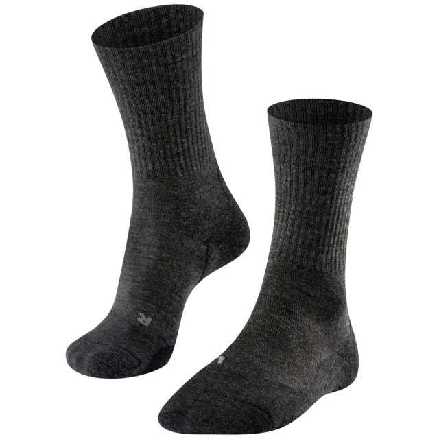 Falke TK2 Wool wandelsok antraciet
