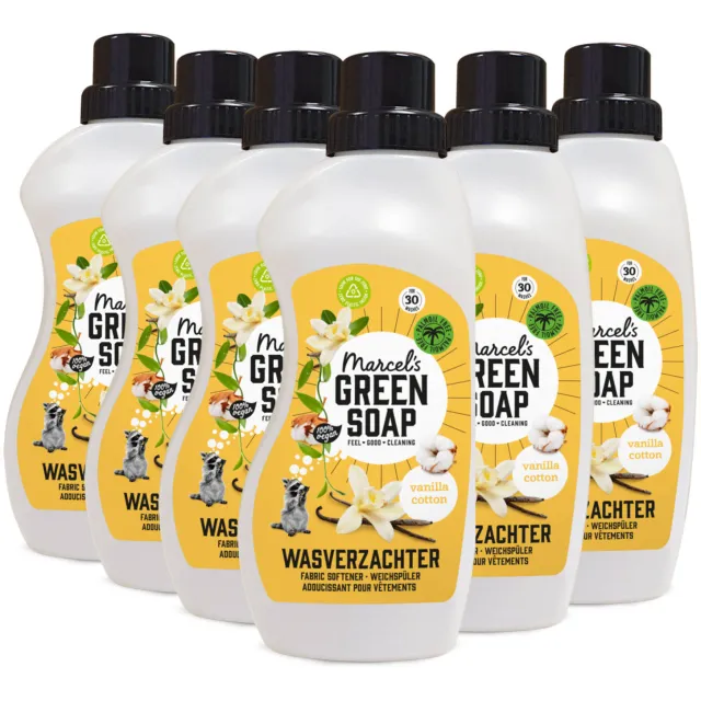 Marcel's Green Soap wasverzachter Vanille & Katoen