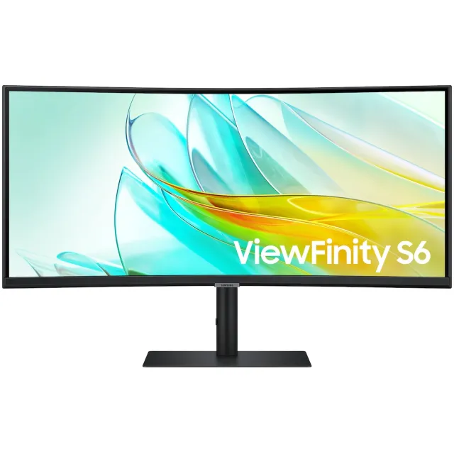 Samsung ViewFinity S6 S65UC gebogen monitor zwart