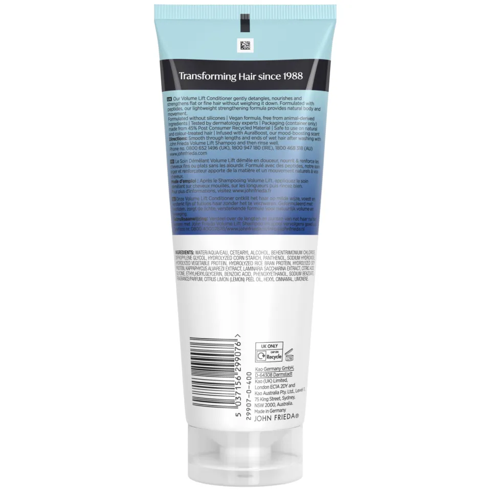 John Frieda Volume Lift Lightweight conditioner, foto 4