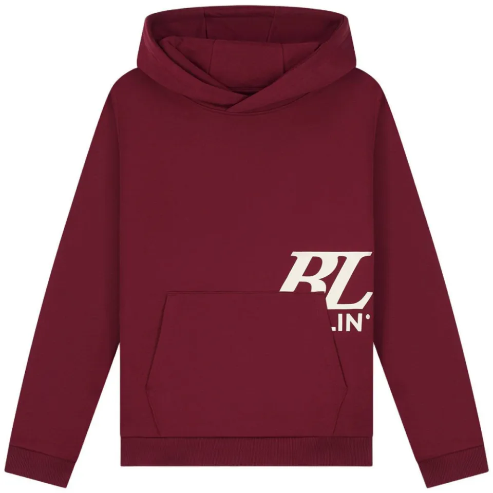 Ballin hoodie met print - donkerrood, foto 2