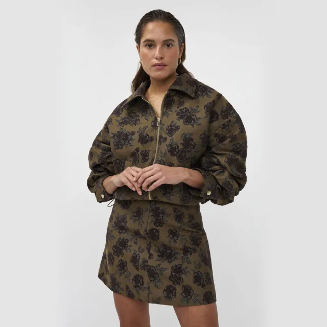 AMAYA Amsterdam Bex minirok khaki, foto 5