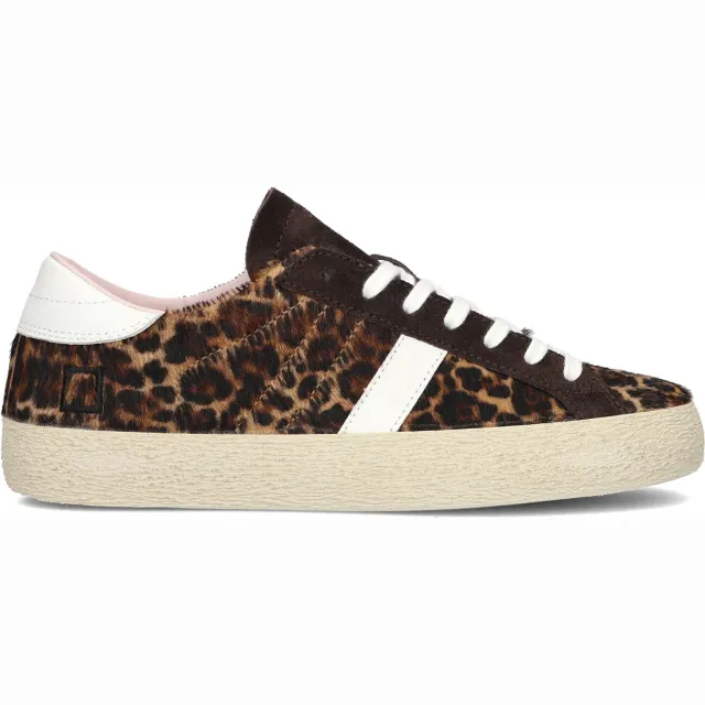 D.A.T.E Dames Sneakers Hill Low - Bruin