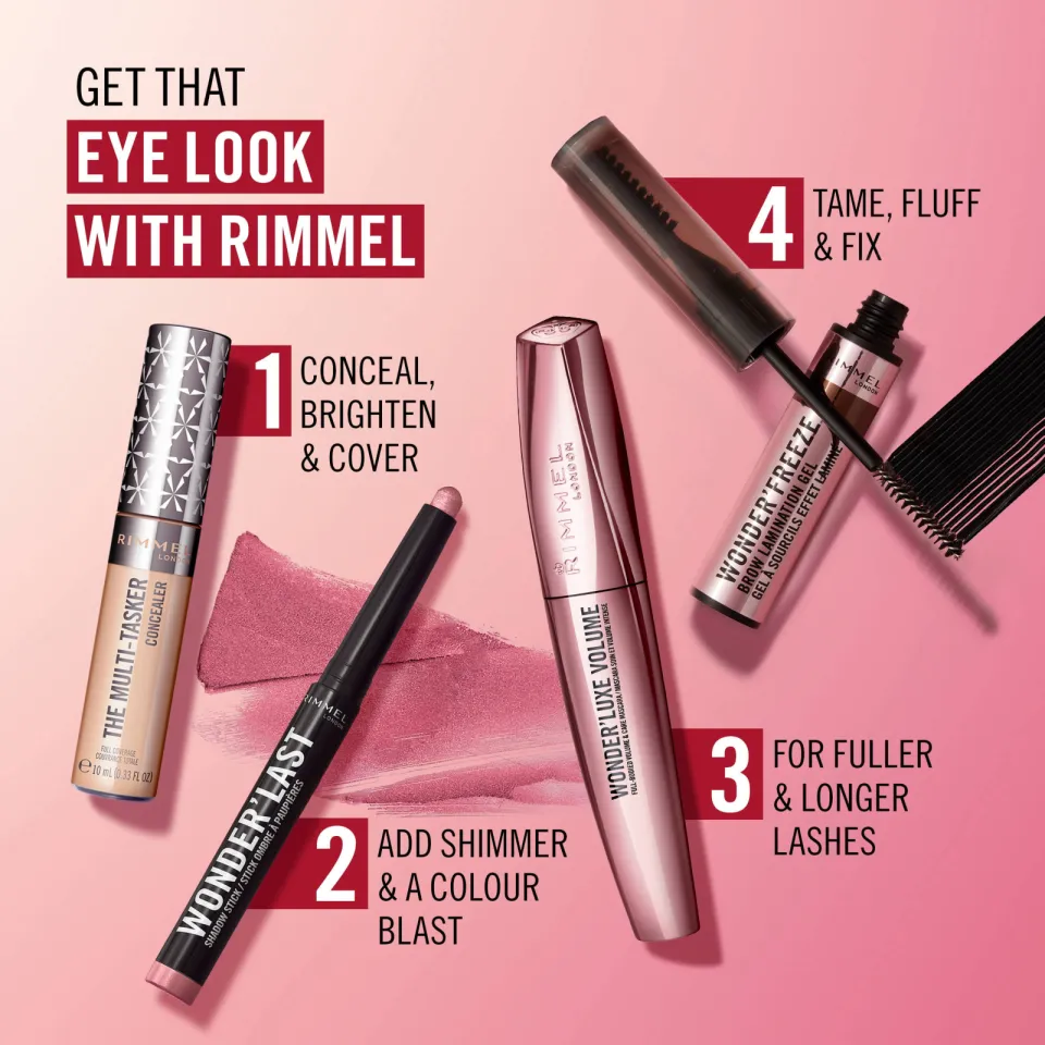 Rimmel London Wonder'Freeze Brow Lamination wenkbrauwgel deep brown, foto 5