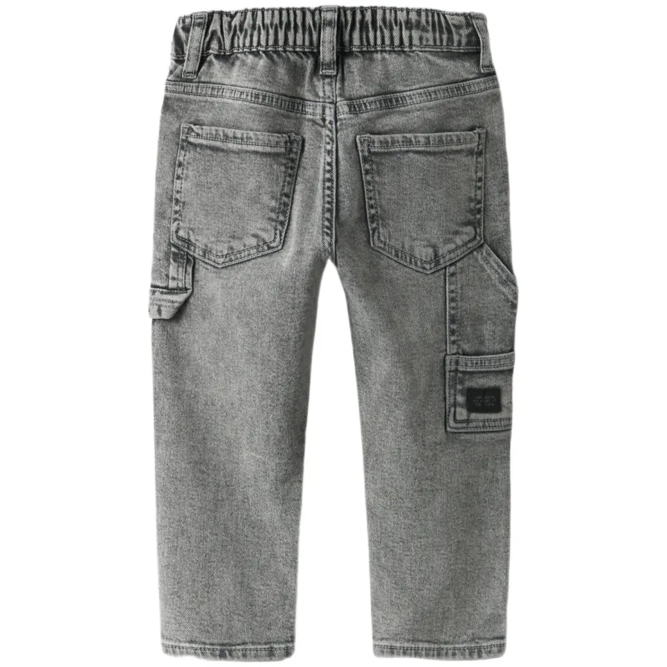 NAME IT MINI loose fit jeans grey denim, foto 3