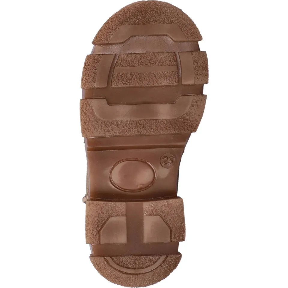 Nelson Kids suède enkelboots taupe, foto 4