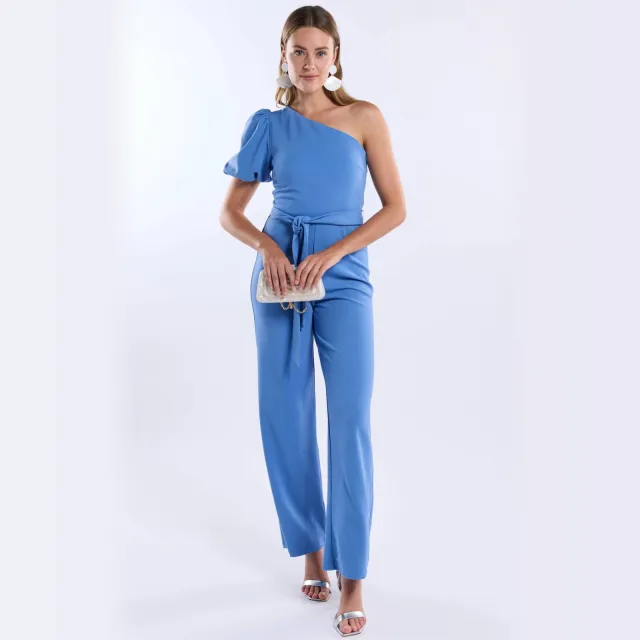 Freebird Jossy jumpsuit blauw