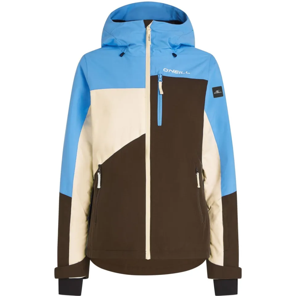 O'Neill ski-jas FWC'Cruz Triple blauw/bruin/ecru, foto 3