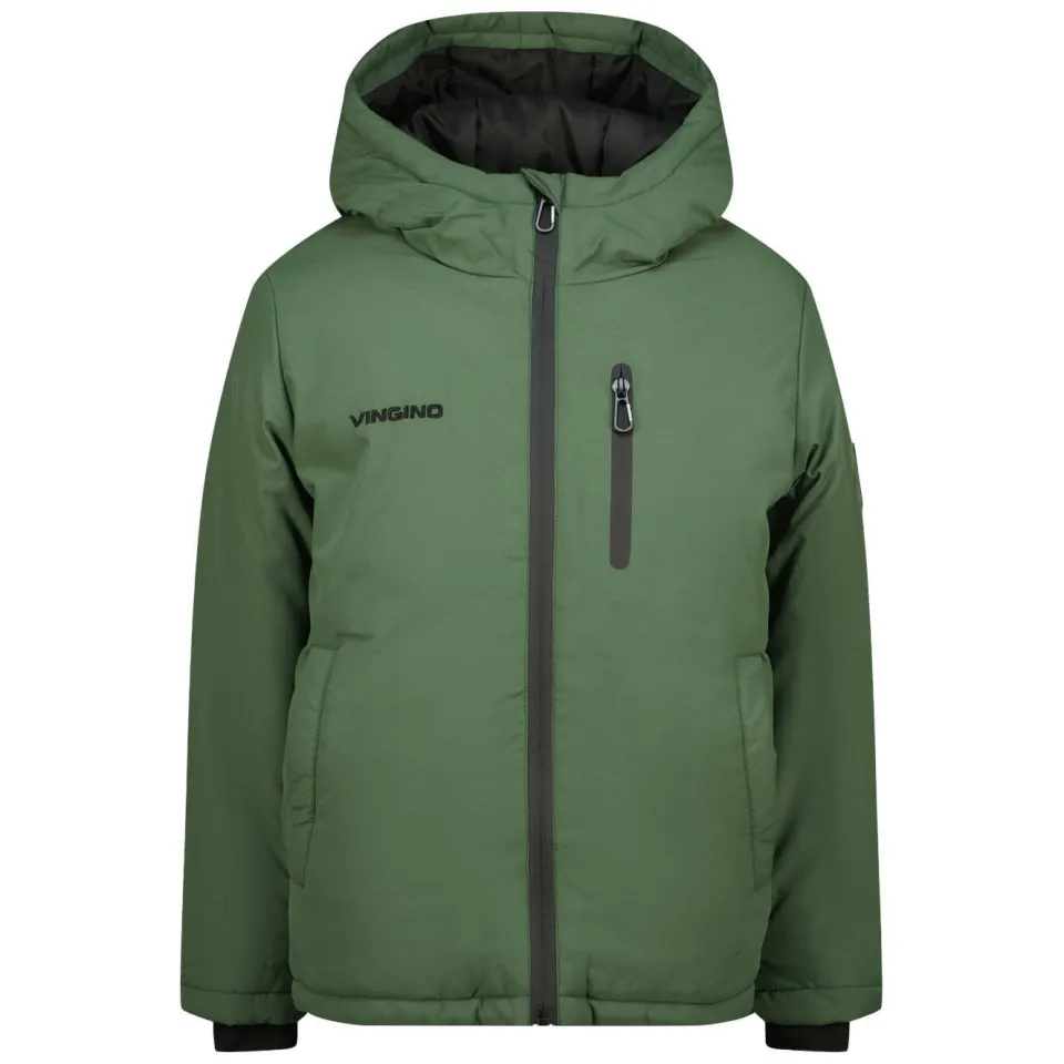 Vingino winterjas groen, foto 2