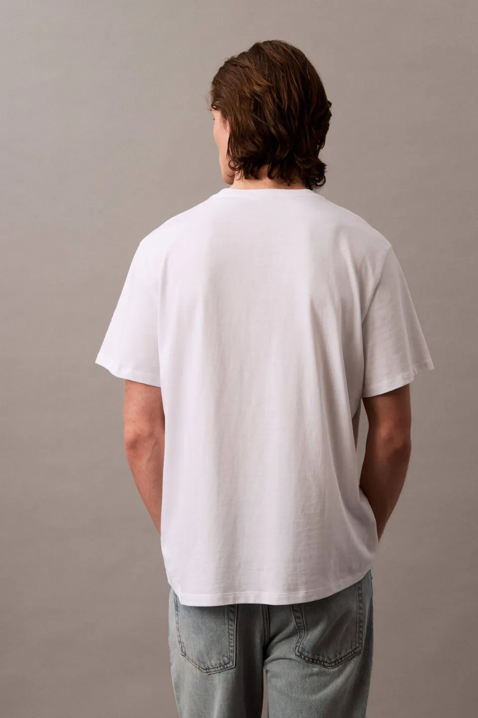 Calvin Klein JEANS oversized T-shirt wit, foto 7