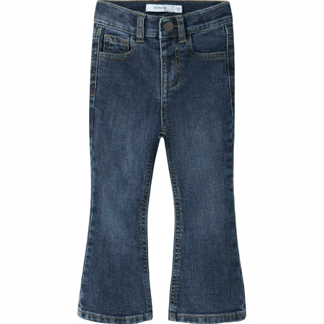 NAME IT MINI NMFPOLLY bootcut jeans - donkerblauw Dark blue denim
