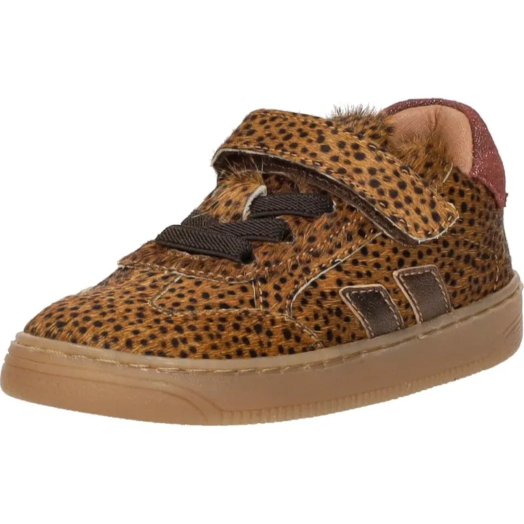 Keq lage sneakers cognac, foto 3